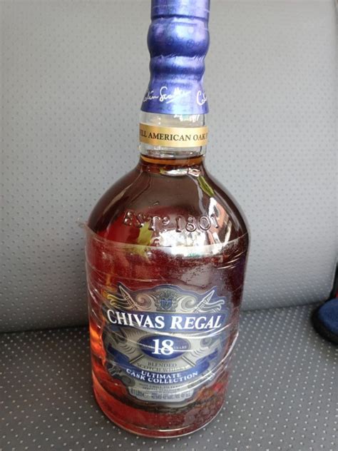 Chivas Ultimate Cask Collection Food Drinks Alcoholic Beverages