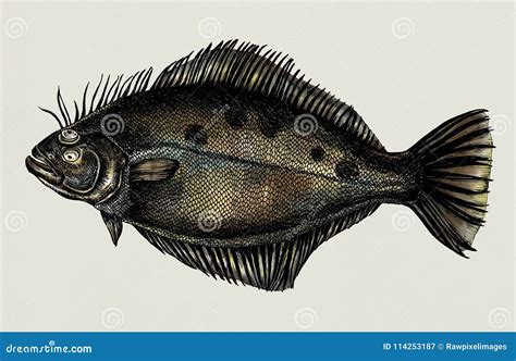 Flatfish Vector Illustration 8308924