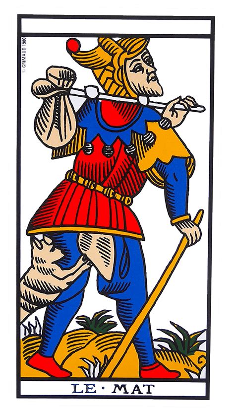 Le Mat Dans Le Tarot De Marseille Signification Interpr Tation