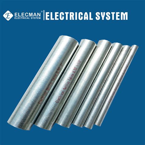 Ul797 Electrical Metallic Tubing Emt Electrical Cable Conduit Emt Tube