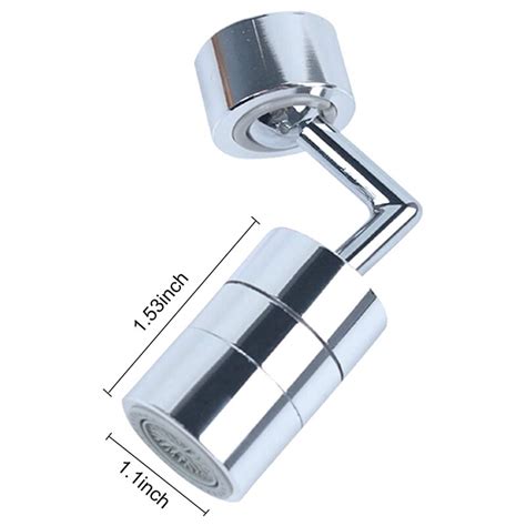 720 Degree Swivel Sink Faucet Aerator Water Saving Dual Function Water