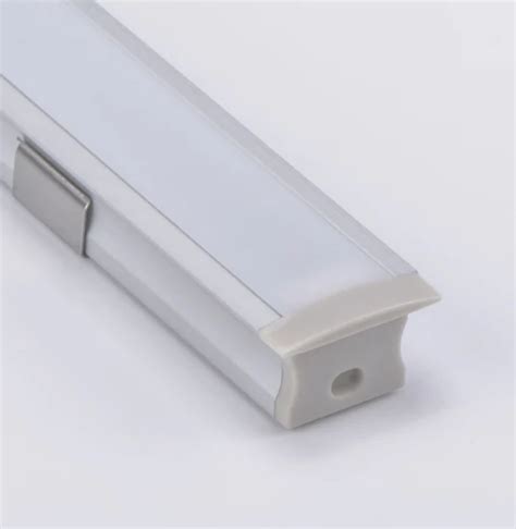 17mm Deep Recessed Mounting Profile Channel For LED Strip In Customized