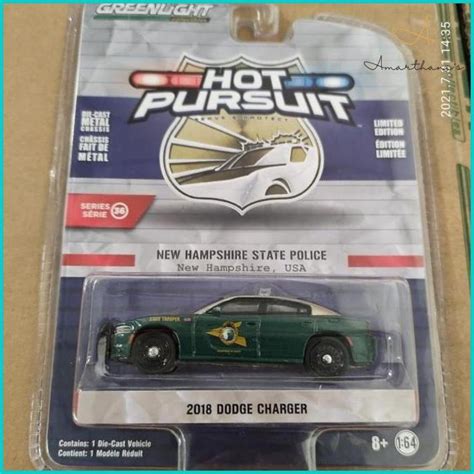 Greenlight Hot Pursuit Series Dodge Charger Shopee Singapore
