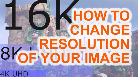 How To Change Resolution Of Your Image Youtube