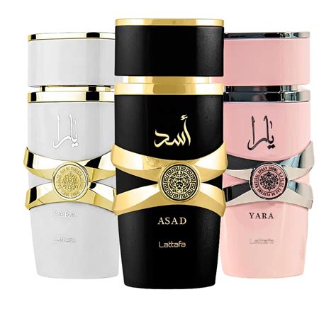 Lattafa For Unisex 3 Piece Eau De Parfum T Set Yara For Women