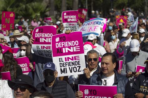 Marcha Por El Ine En Cdmx ¿cuándo Es Cuál Será La Ruta Y Qué Vialidades Cerrarán