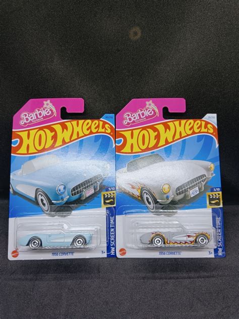 Hot Wheels Corvette Barbie The Movie Hobbies Toys Toys Games On Carousell