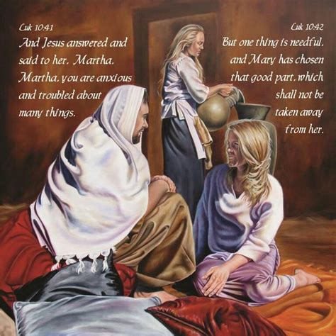 Mary And Martha Oil On Canvas By Ilse Kleyn Prophetic Art Worship