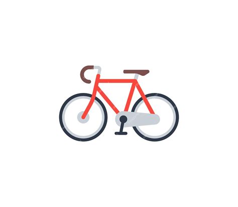 Premium Vector Bicycle Vector Isolated Icon Emoji Illustration