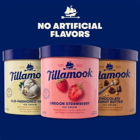 Tillamook Chocolate Peanut Butter Ice Cream 48 Fl Oz Harris Teeter