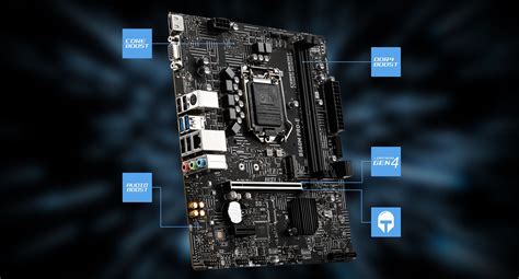 Msi B560m Pro E Lga 1200 Micro Atx Intel Motherboard