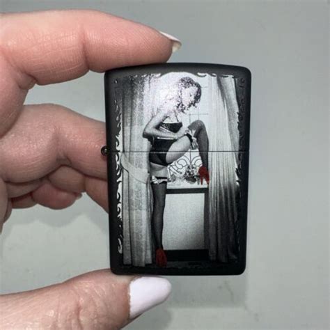 ZIPPO Sexy Pinup Girl Lingerie Cigarette Lighter Collectible Vintage Rare So Hot EBay