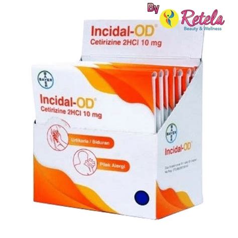 Jual Incidal Od Mg Strip Capsul Shopee Indonesia