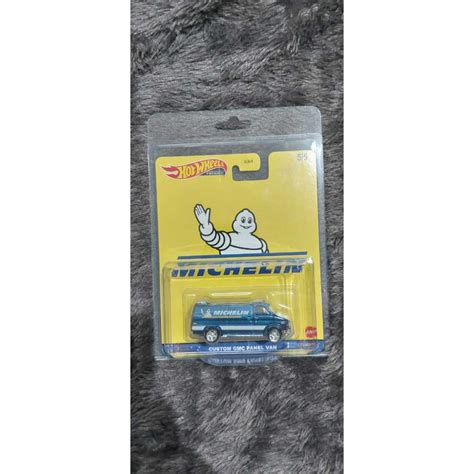 Hot Hweels Premium Costum Gmc Panel Van Free Protector Shopee Malaysia