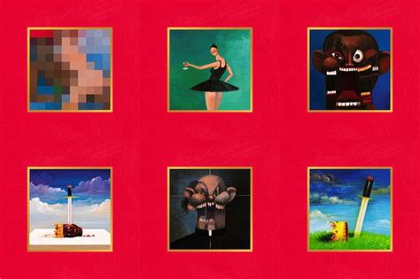 All Mbdtf Album Covers R Kanye