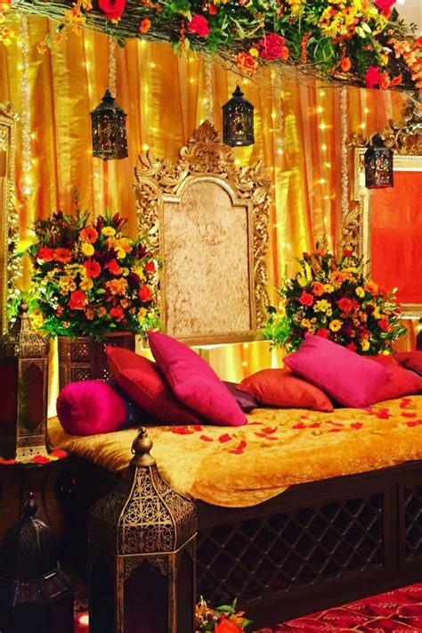 Arabian Night Mehndi Evening Decor By 1sw Events Wedding Hall Decorations Desi Wedding Decor