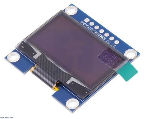 Écran graphique OLED 128 x 64 1 3 blanc SPI Opencircuit