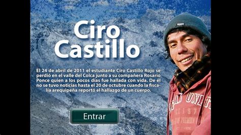 Especial Caso Ciro Castillo Rojo RPP Noticias