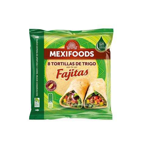 Tortillas De Trigo Fajitas Mexifoods