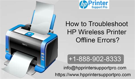 Troubleshoot Hp Wireless Printer Offline Errors 855 233 2220