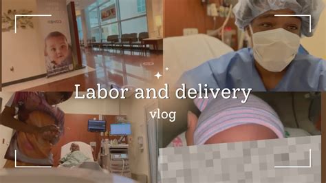 Labor And Delivery Vlog Mini Vlog Real And Raw C Section Youtube