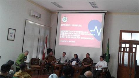 583 Petugas KPPS Meninggal Mendadak Di Pemilu 2019 IDI Kelelahan