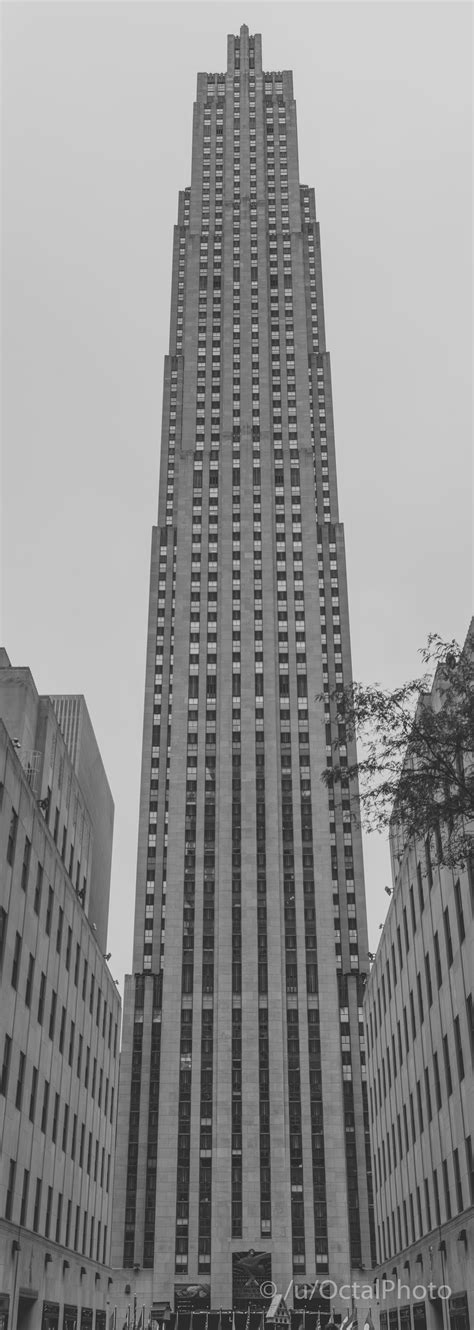 Rockefeller Plaza [2000 X 5614] [oc] X Post R Architectureporn R Cityporn