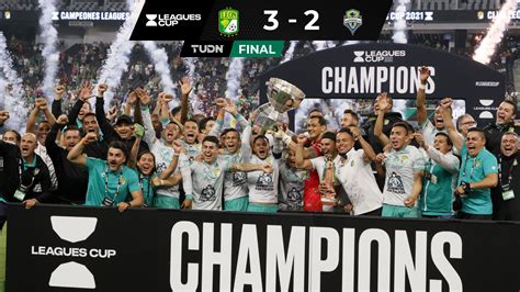 León remonta al Seattle Sounders y es campeón de la Leagues Cup 2021 ...