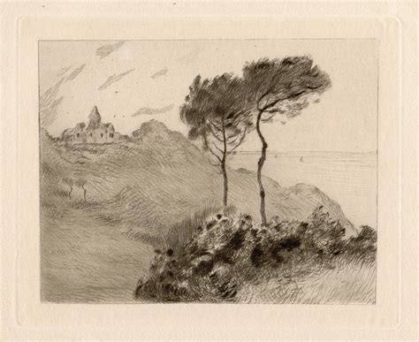 At Auction Claude Monet Claude Monet S Etching Church Of