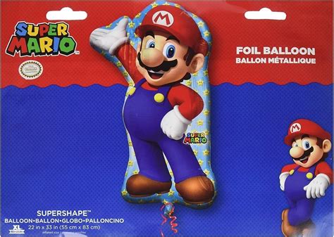 Anagram Super Mario Bros Party Foil Balloon Large Ubuy India