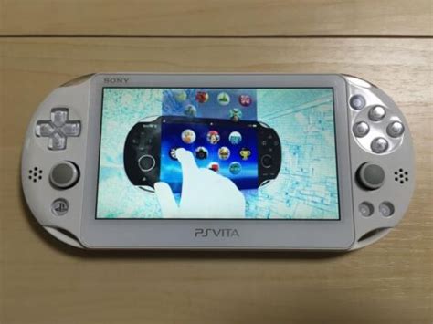 Playstation Ps Vita Pch Za Wi Fi Model Slim White Sony Game