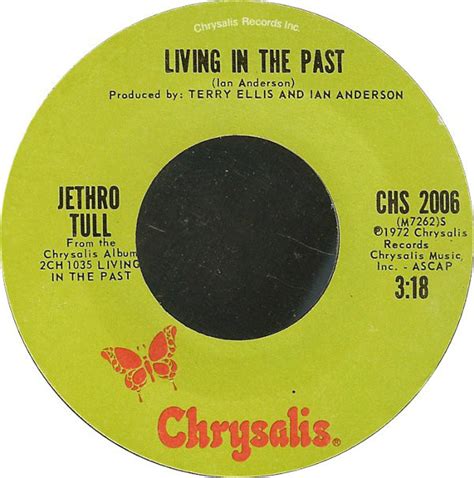 Jethro Tull Living In The Past Vinyl 7 45 Rpm Single Discogs