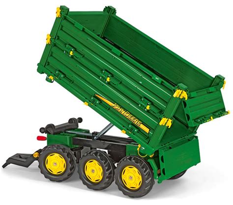 Rolly Toys Rollymulti Trailer John Deere Sl Pvagn Till Tramptraktor