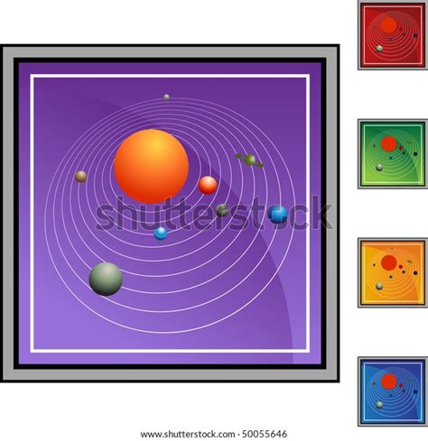 Solar System Stock Illustration 50055646 Shutterstock