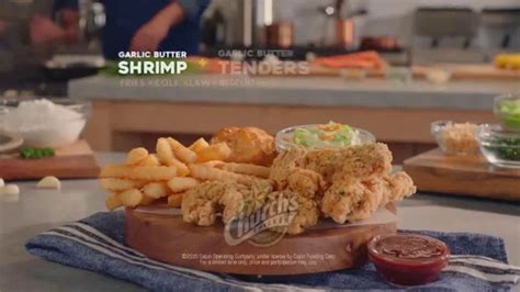 Church S Chicken Garlic Butter Shrimp Tenders Platter TV Commercial