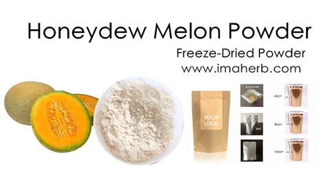 High Quality Natural Freeze Dried Honeydew Melon Powder