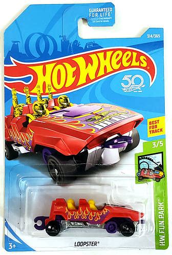 Машинка Hot Wheels Loopster Fun Park Hands Down FKB