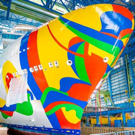 Norwegian Encore Gets Her Hull Art Cruise Industry News Cruise News