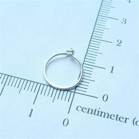 Small Sterling Silver Hoop Earrings Handmade Silver Hoops - Etsy