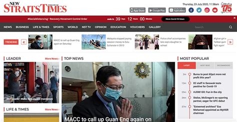 New Straits Times The New Straits Times Press Malaysia Bhd