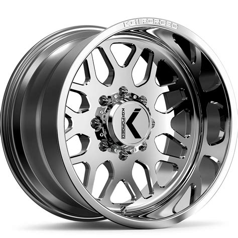 Kg1 Veteran Polished Milled Powerhouse Wheels And Tires