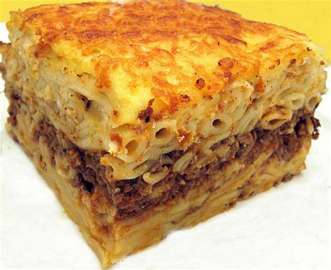 Traditional Greek Pastitsio Recipe Delicious And Easy By My Greek Food