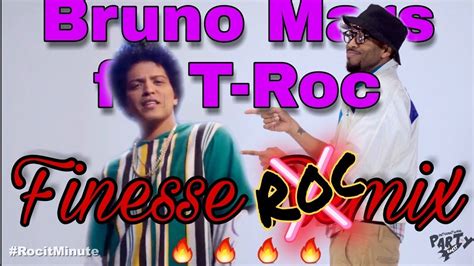 Bruno Mars Finesse Remix Feat T Roc Official Video Youtube