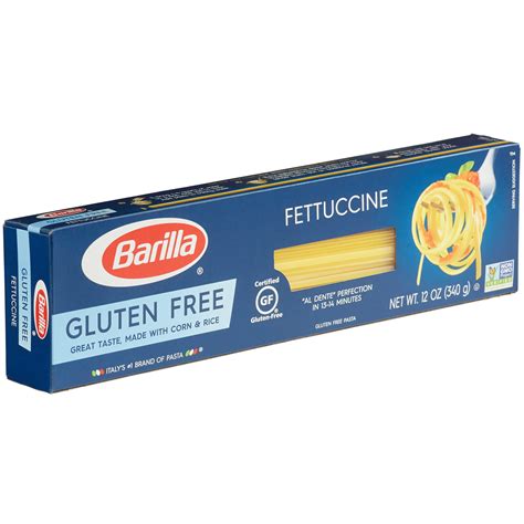 Barilla Gluten Free Fettuccine 12 Oz Box Webstaurantstore