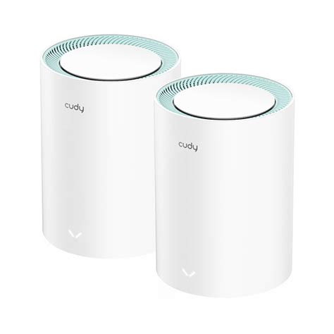 Cudy M1300 AC1200 2 Pack Dual Band Wi Fi Mesh Router