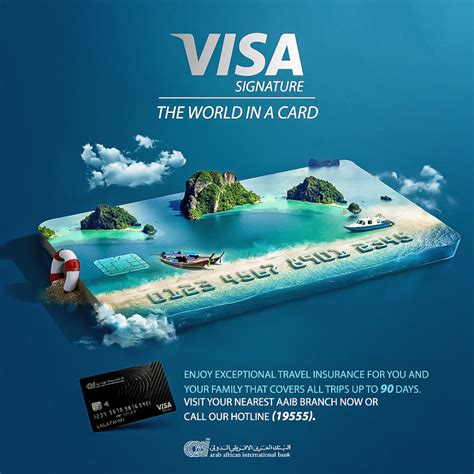 Visa Signature Aaib On Behance Digital Advertising Design Travel Ads