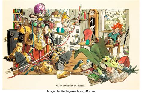 Akira Toriyama Chrono Trigger Akira Toriyama Exhibition Limited Lot