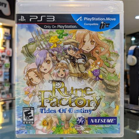 ภาษาองกฤษ มอ1 PS3 Rune Factory Tides of Destiny เกมPS3 แผนPS3 PS