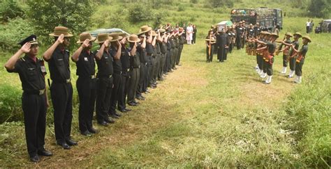 3 Assam Regiment officers laid to rest with full military honours ...