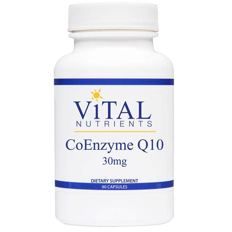 Coenzyme Q10 Supplement For Cardiovascular Health